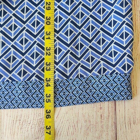 Pink Martini geometric sleeveless shift dress sz S - Picture 5 of 7